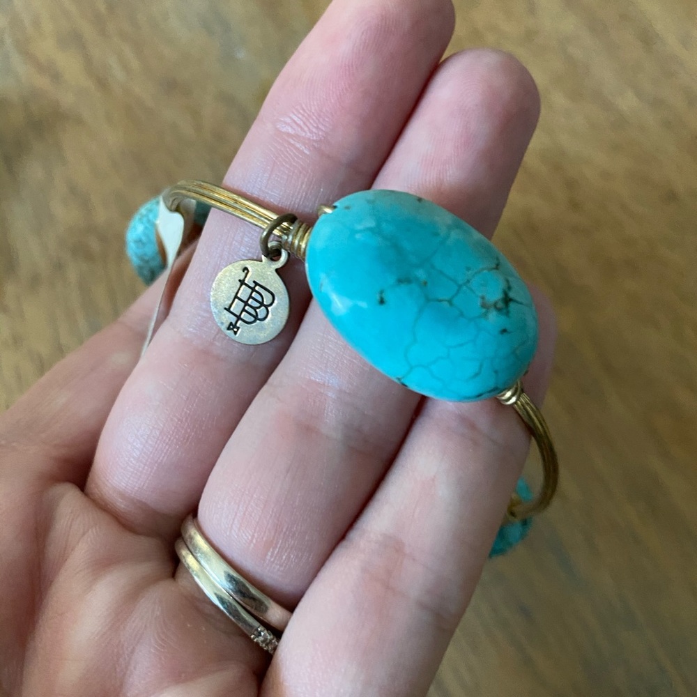 BB Bangle turquoise stacking bracelets
